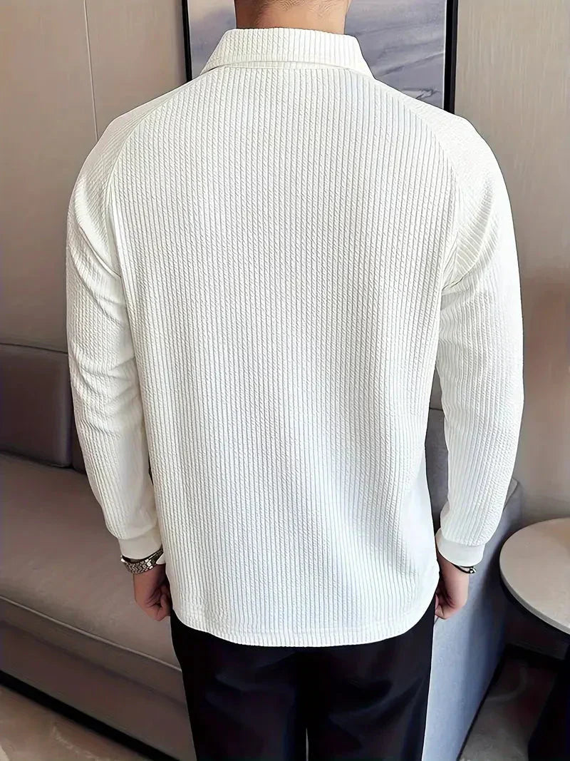 Halden | Lightweight Alpine-Inspired Collared Sweater