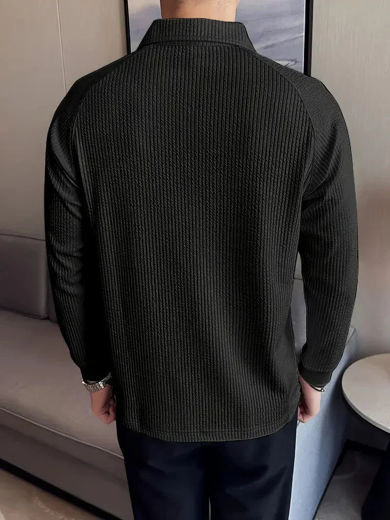 Halden | Lightweight Alpine-Inspired Collared Sweater