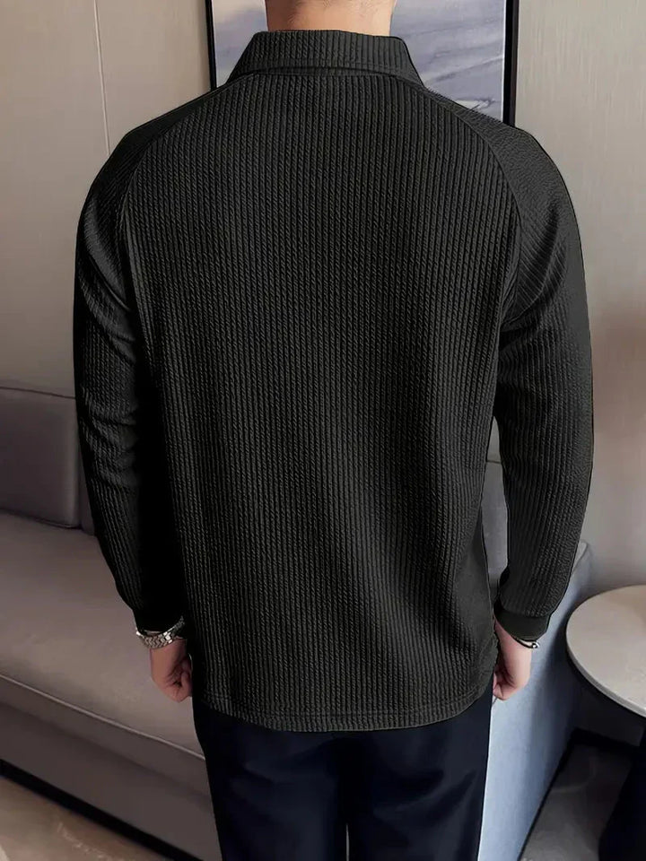 Halden | Lightweight Alpine-Inspired Collared Sweater