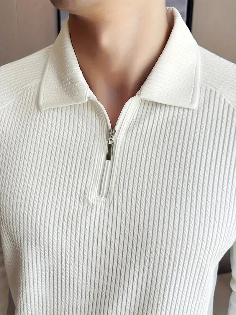 Halden | Lightweight Alpine-Inspired Collared Sweater