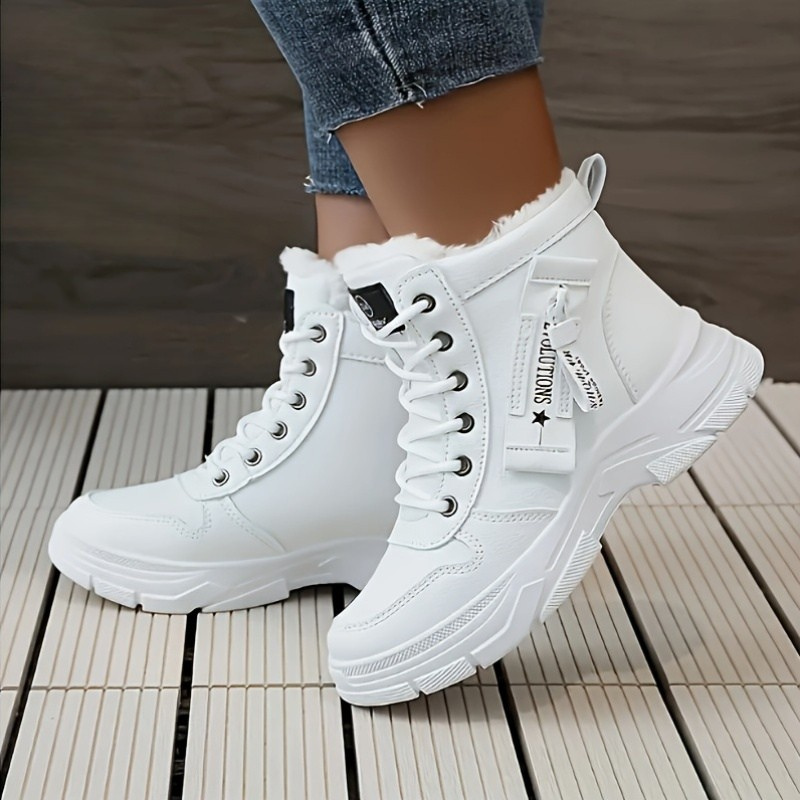 Fianna | Durable Lace-Up Cold-Weather Boots