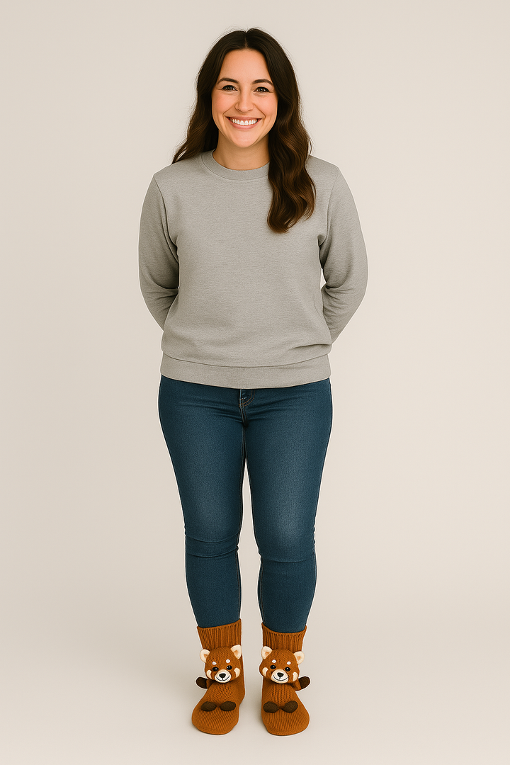 Aristea | Soft Cozy Animal-Knit Pattern Socks