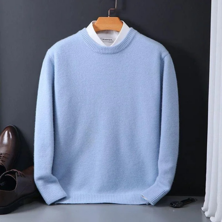 Thierry | Essential Round-Neck Knit Sweater