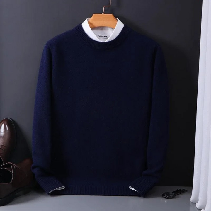 Thierry | Essential Round-Neck Knit Sweater