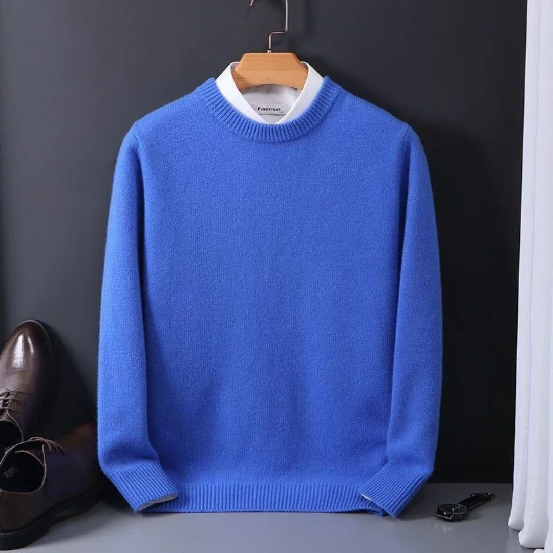 Thierry | Essential Round-Neck Knit Sweater