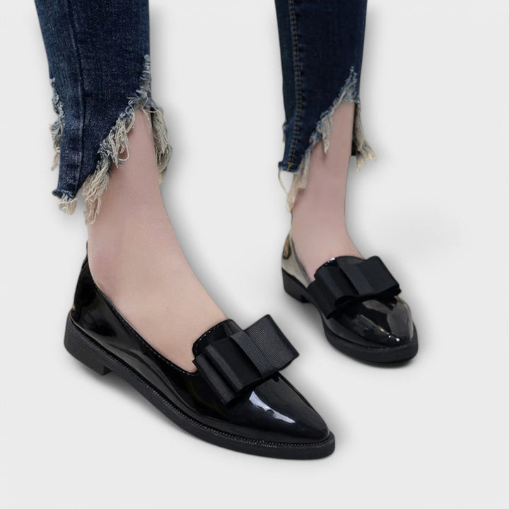 Meliora | Elegant Bow-Detail Slip-On Flats