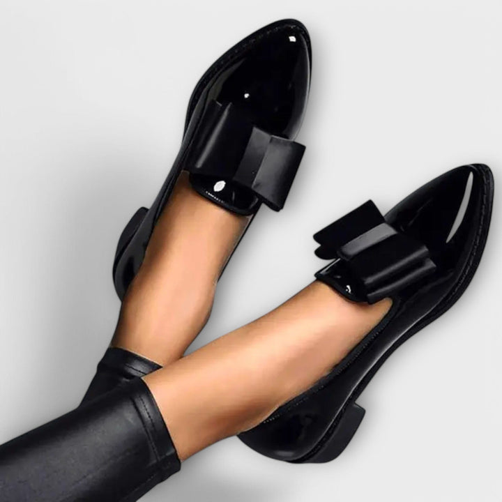 Meliora | Elegant Bow-Detail Slip-On Flats