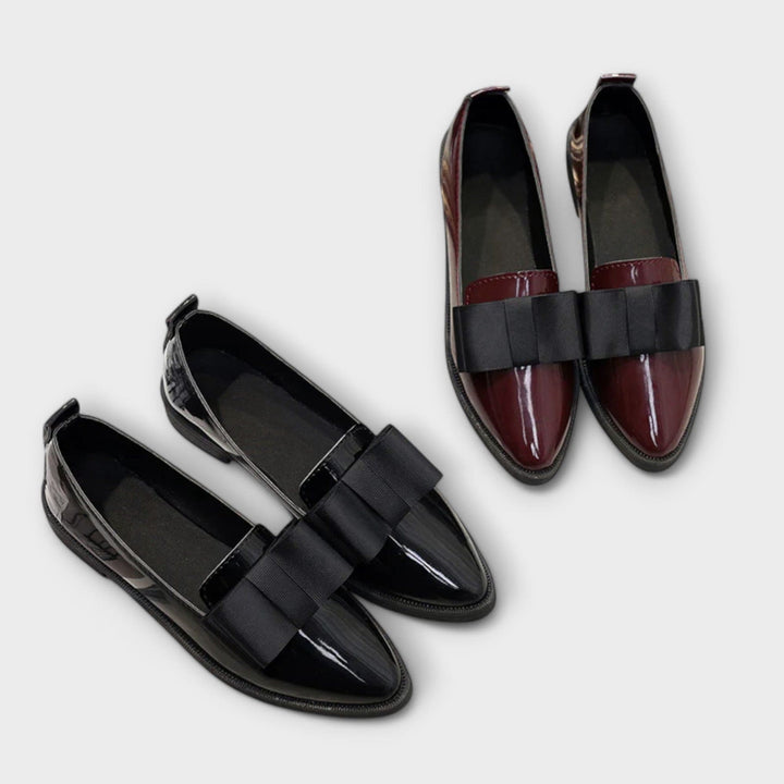 Meliora | Elegant Bow-Detail Slip-On Flats