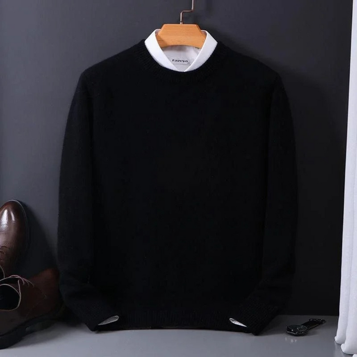 Thierry | Essential Round-Neck Knit Sweater