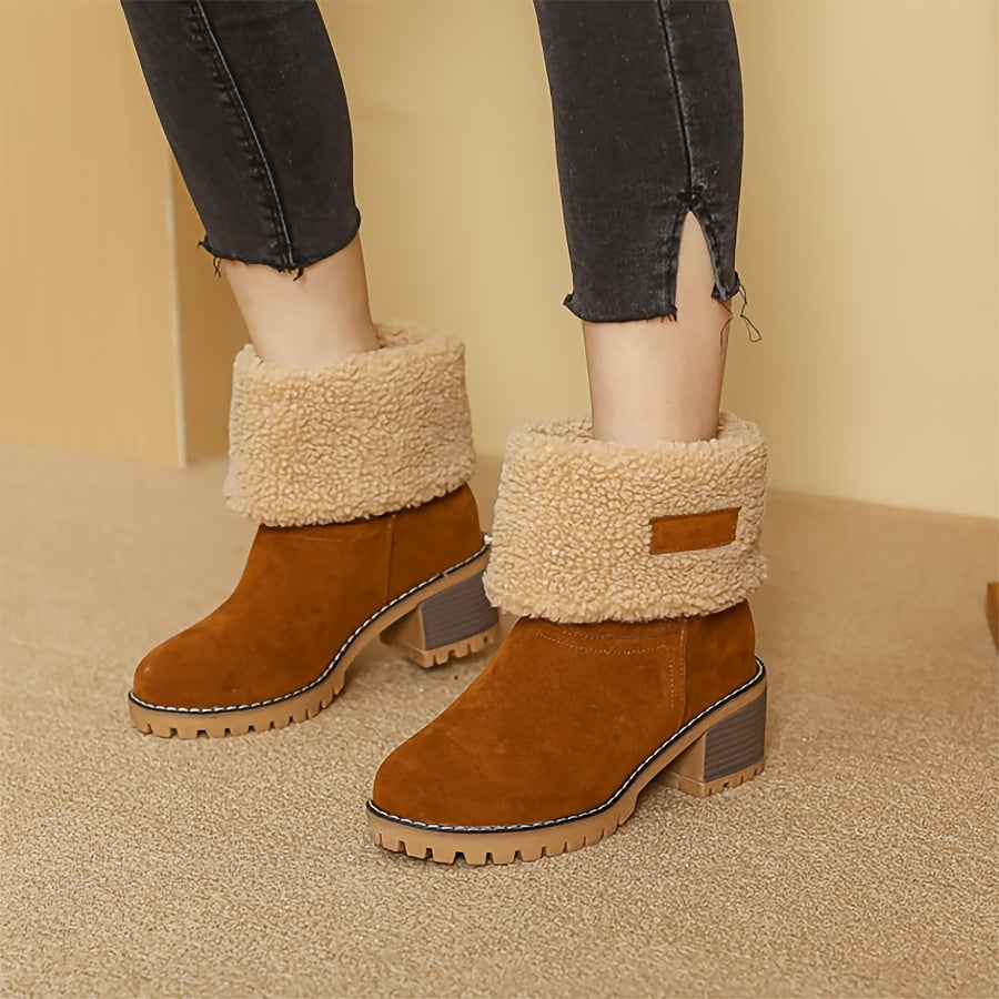 Melina | Refined Block-Heel Cold-Weather Boots