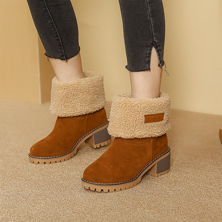 Melina | Refined Block-Heel Cold-Weather Boots
