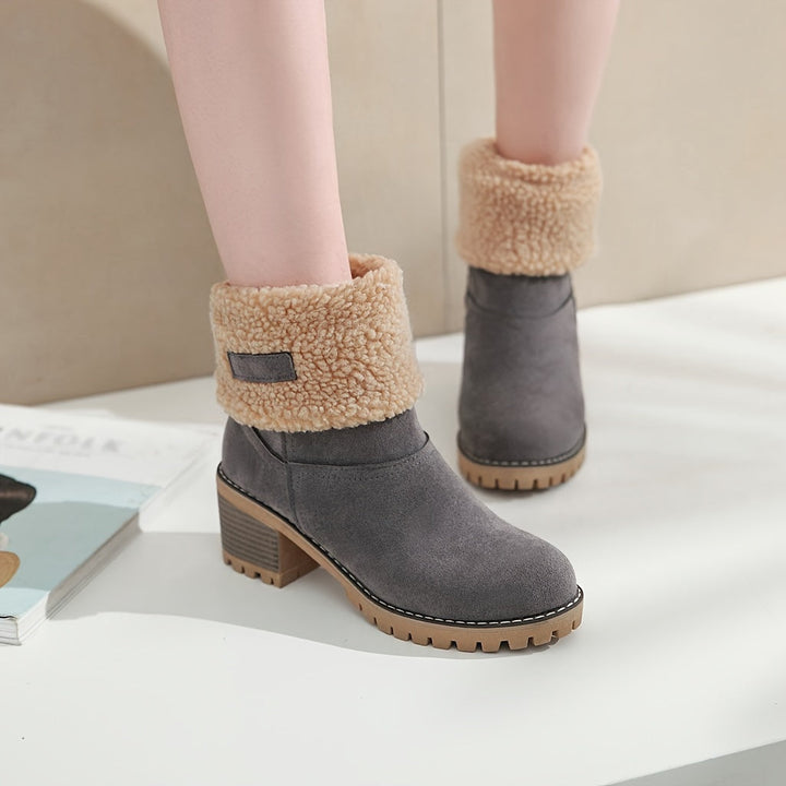 Melina | Refined Block-Heel Cold-Weather Boots