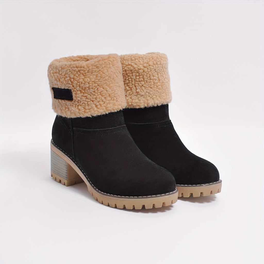 Melina | Refined Block-Heel Cold-Weather Boots